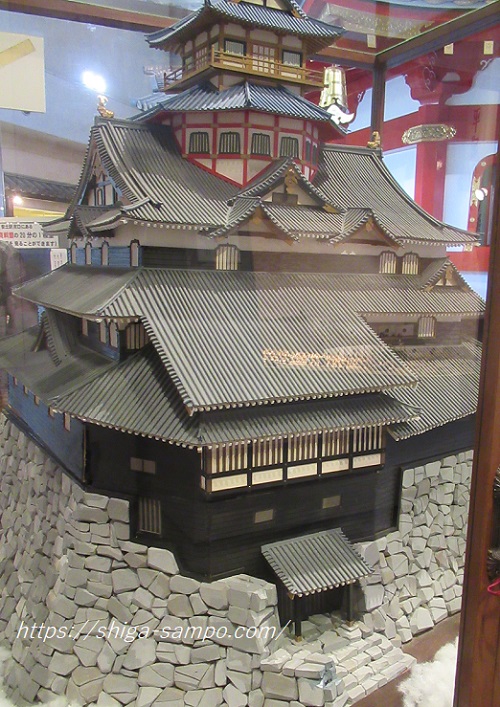 安土城の模型
